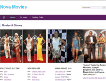 Tablet Screenshot of novamovies.com